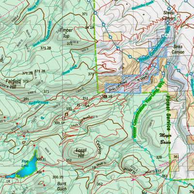 Wy Elk Unit 25 Concentrations and Land Ownership Preview 3