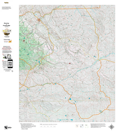Wy Elk Unit 25 Topographical Map Preview 1