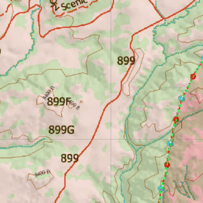 Wy Elk Unit 27 Topo with Concentrations Preview 2