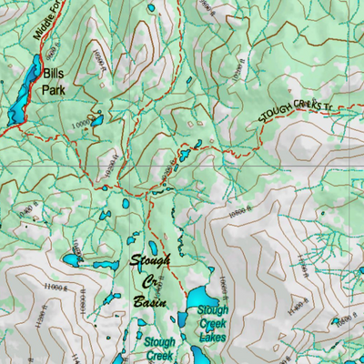 Wy Elk Unit 28 Topographical Map Preview 2