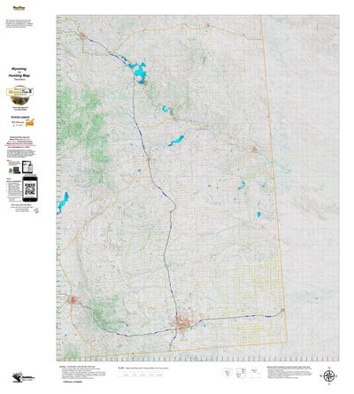 Wy Elk Unit 3 Topographical Map Preview 1
