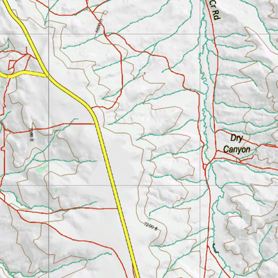 Wy Elk Unit 30 Topographical Map Preview 2