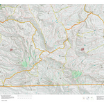 Wy Elk Unit 32 Topographical Map Preview 1