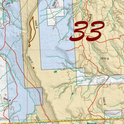 Wy Elk Unit 33 with Land Ownership Preview 2