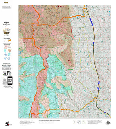 Wy Elk Unit 34 Topo with Concentrations Preview 1