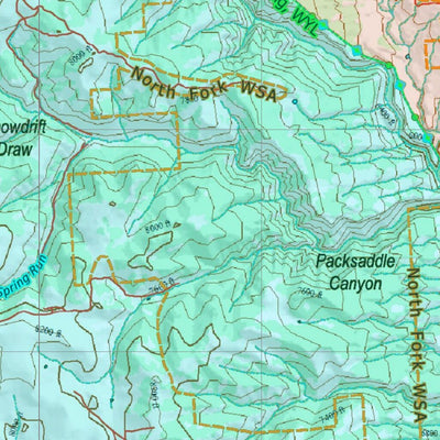 Wy Elk Unit 34 Topo with Concentrations Preview 2