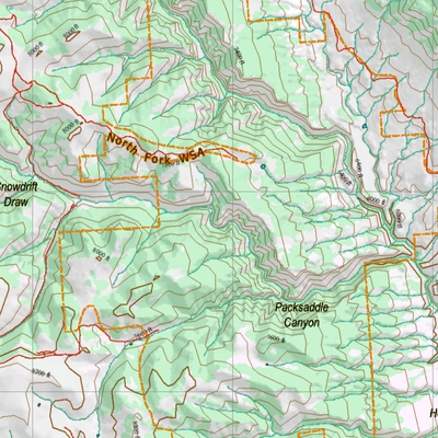Wy Elk Unit 34 Topographical Map Preview 2