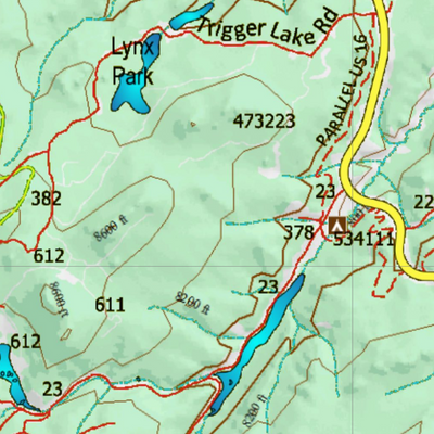 Wy Elk Unit 35 Topographical Map Preview 2