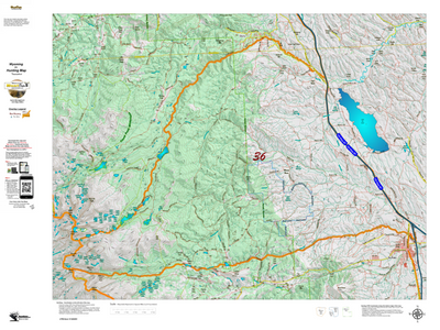 Wy Elk Unit 36 Topographical Map Preview 1