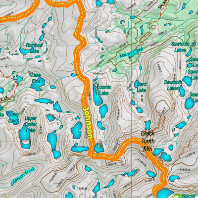 Wy Elk Unit 37 Topographical Map Preview 3
