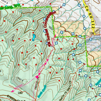 Wy Elk Unit 38 Concentrations and Land Ownership Preview 3
