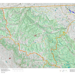 Wy Elk Unit 38 Topographical Map Preview 1