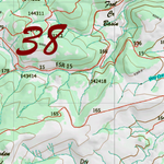 Wy Elk Unit 38 Topographical Map Preview 2