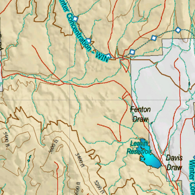 Wy Elk Unit 40 Concentrations and Land Ownership Preview 2