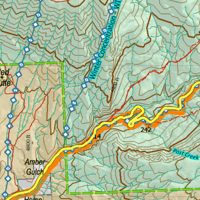 Wy Elk Unit 40 Concentrations and Land Ownership Preview 3