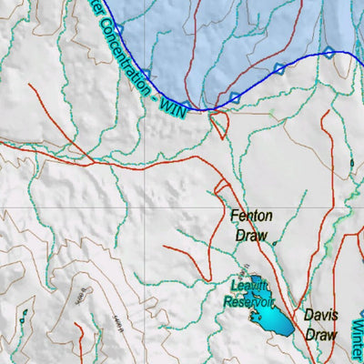 Wy Elk Unit 40 Topo with Concentrations Preview 2