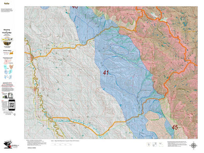 Wy Elk Unit 41 Topo with Concentrations Preview 1