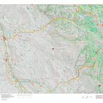 Wy Elk Unit 41 Topographical Map Preview 1