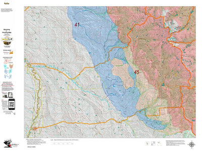 Wy Elk Unit 45 Topo with Concentrations Preview 1