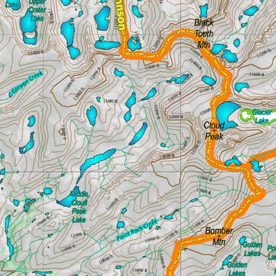 Wy Elk Unit 45 Topographical Map Preview 3