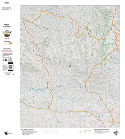 Wy Elk Unit 48 Topographical Map Preview 1