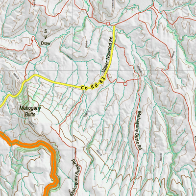 Wy Elk Unit 48 Topographical Map Preview 3