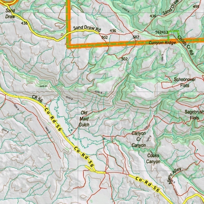 Wy Elk Unit 49 Topographical Map Preview 3