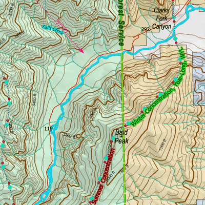 Wy Elk Unit 54 Concentrations and Land Ownership Preview 3