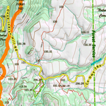 Wy Elk Unit 54 Topographical Map Preview 2