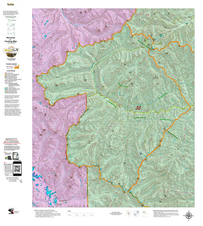 Wy Elk Unit 55 Concentrations and Land Ownership Preview 1
