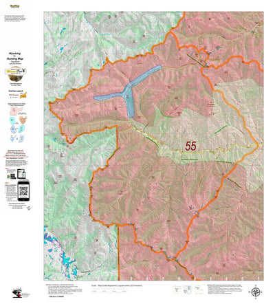 Wy Elk Unit 55 Topo with Concentrations Preview 1