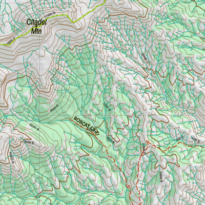 Wy Elk Unit 56 Topographical Map Preview 3