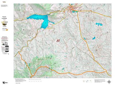 Wy Elk Unit 58 Topographical Map Preview 1