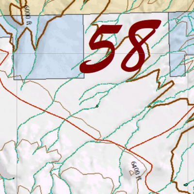 Wy Elk Unit 58 with Land Ownership Preview 2
