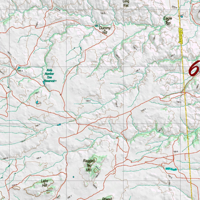 Wy Elk Unit 6 Topographical Map Preview 2