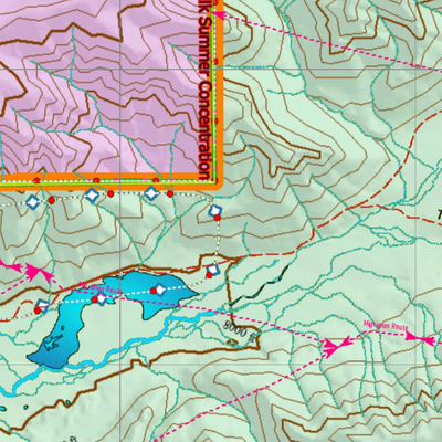 Wy Elk Unit 60 Concentrations and Land Ownership Preview 2
