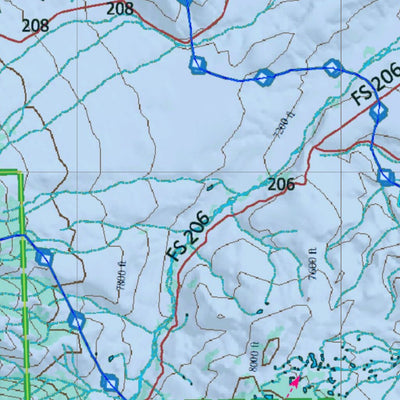 Wy Elk Unit 61 Topo with Concentrations Preview 2