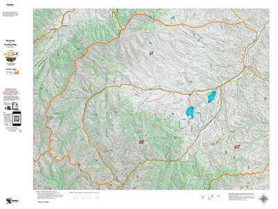 Wy Elk Unit 61 Topographical Map Preview 1