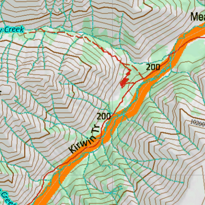 Wy Elk Unit 62 Topographical Map Preview 3