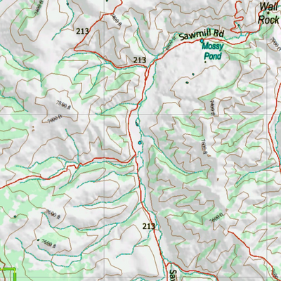 Wy Elk Unit 63 Topographical Map Preview 2