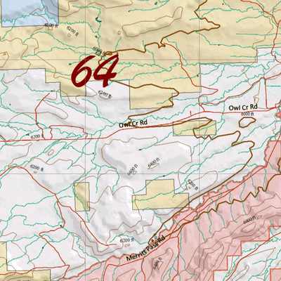 Wy Elk Unit 64 Concentrations and Land Ownership Preview 2