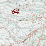Wy Elk Unit 64 Topographical Map Preview 2