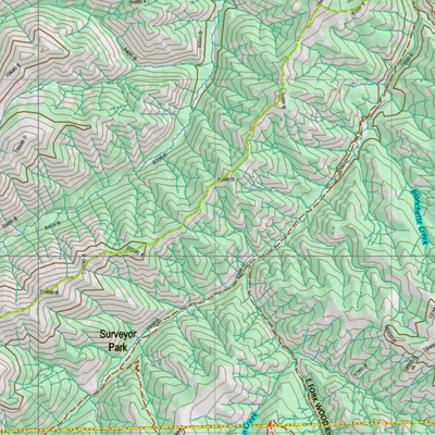 Wy Elk Unit 64 Topographical Map Preview 3