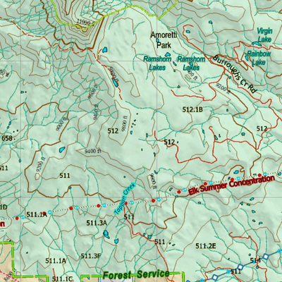 Wy Elk Unit 67 Concentrations and Land Ownership Preview 2