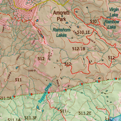 Wy Elk Unit 67 Topo with Concentrations Preview 2