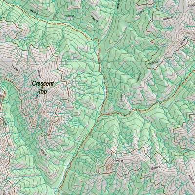Wy Elk Unit 67 Topographical Map Preview 3