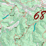 Wy Elk Unit 68 Topographical Map Preview 2