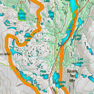 Wy Elk Unit 68 Topographical Map Preview 3