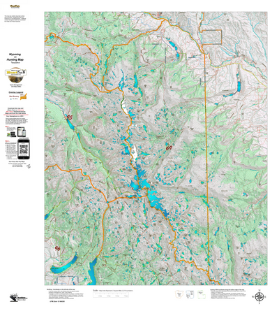 Wy Elk Unit 69 Topographical Map Preview 1