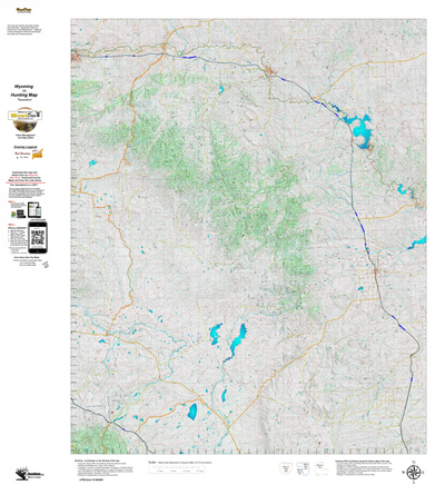 Wy Elk Unit 7 Topographical Map Preview 1